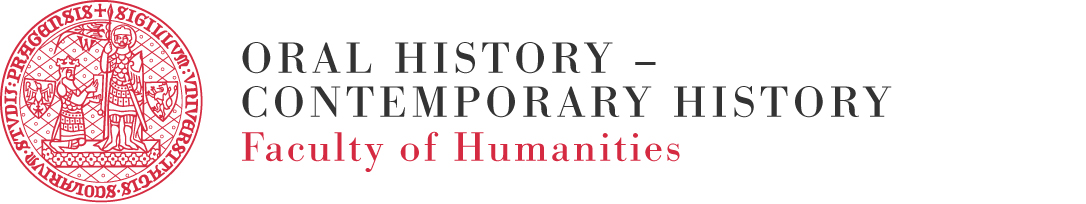 Homepage - Oral History – Contemporary History, Faculty of Humanities, Charles University